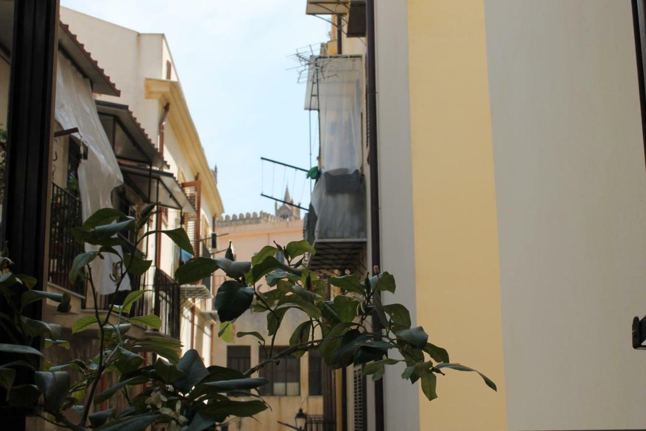 Casa Clo Alla Cattedrale Palermo Bagian luar foto