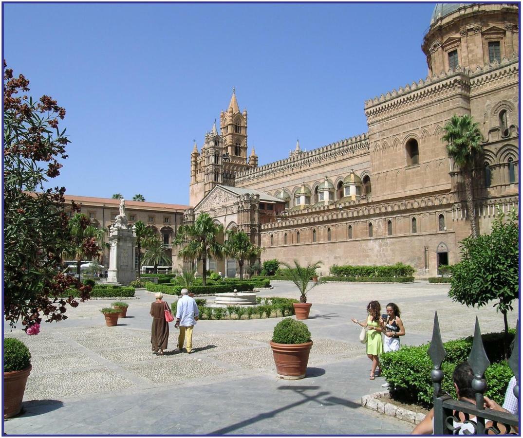 Casa Clo Alla Cattedrale Palermo Bagian luar foto