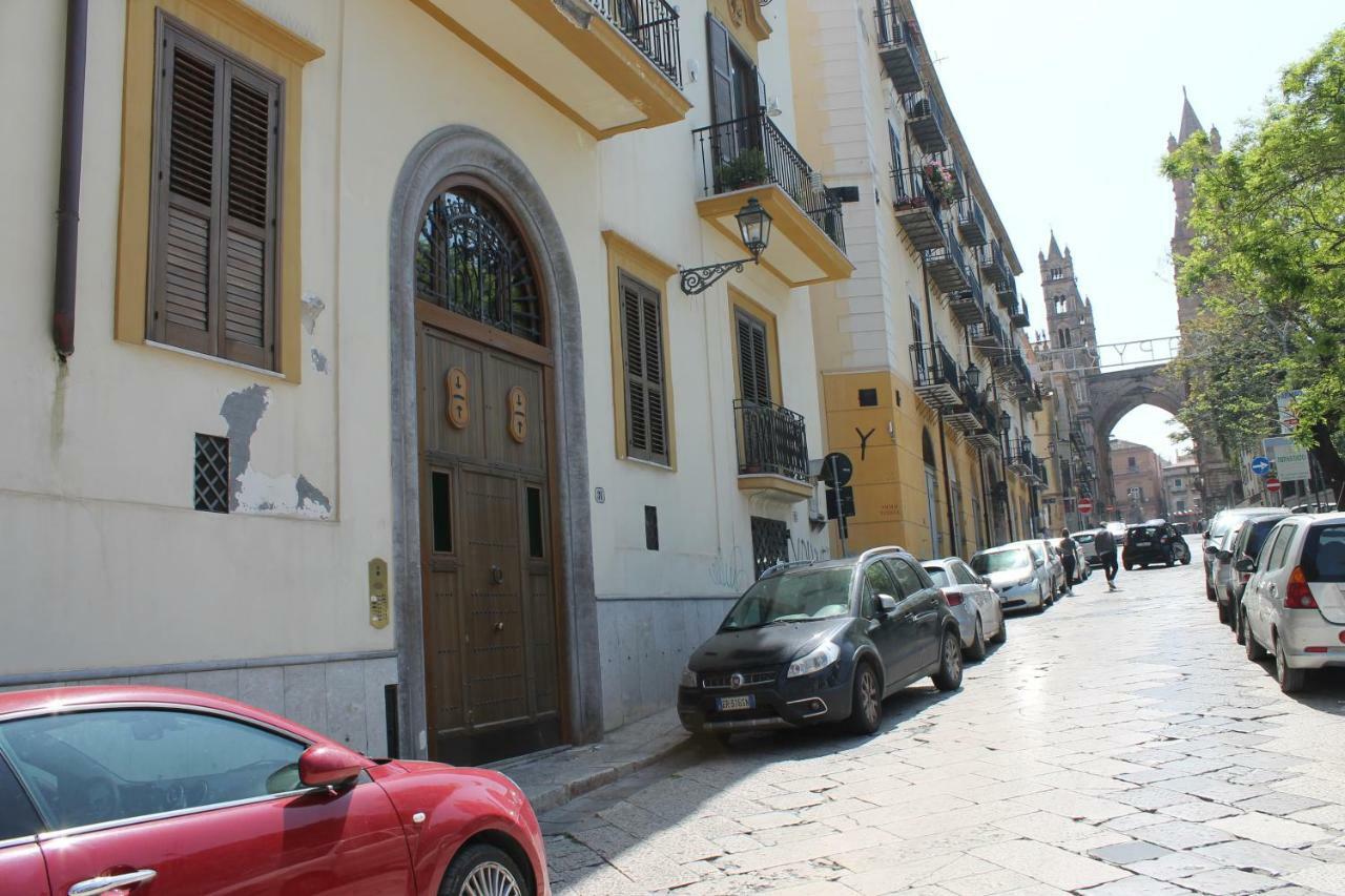 Casa Clo Alla Cattedrale Palermo Bagian luar foto